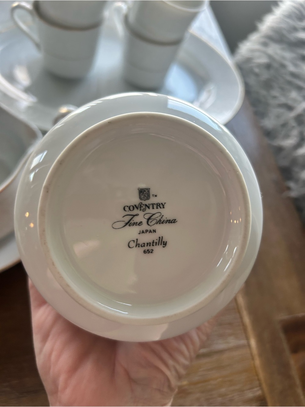 Coventry Fine China Chantilly White